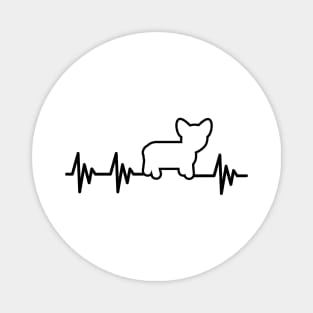 Corgi Heartbeat Magnet